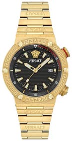 Versace VE8G00624 Greca Logo horloge 43 mm, Overige merken, Staal, Verzenden, Polshorloge