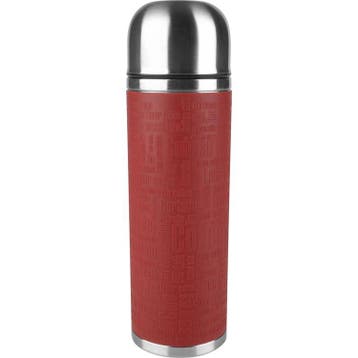 Tefal K30682 vacuum flask 0.5 L Red,Stainless stee, Verzenden, Zo goed als nieuw