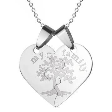 Fako Bijoux - Ketting - My Family - Levensboom, Sieraden, Tassen en Uiterlijk, Verzenden, Nieuw