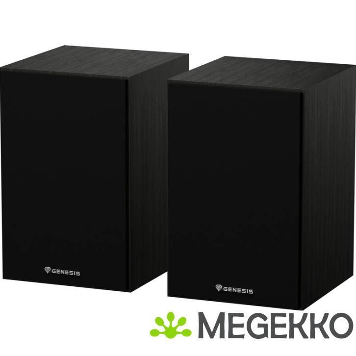 GENESIS NGS-2343 luidspreker Zwart Bedraad en draadloos 20 W, Computers en Software, Pc speakers, Nieuw, Verzenden