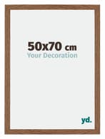 Fotolijst 50x70 cm - Eiken Rustiek - MDF - Mura, Huis en Inrichting, Woonaccessoires | Lijsten, Verzenden, Nieuw