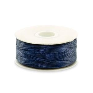 Beadalon Nymo wire 0.3mm Deep dark blue 1 rol van 59 meter, Ophalen of Verzenden, Nieuw, Kraal