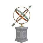 Zonnewijzer Hercules Z11 & sokkel SB106 Decoratie, Tuin en Terras, Verzenden, Nieuw