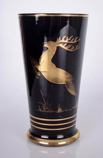 De Rupel Boom - Paul Heller - Vaas - Hyaliet glas, Antiek en Kunst