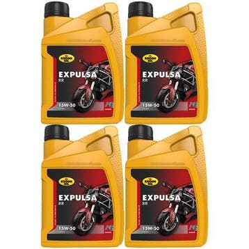 Kroon Olie Aanbieding: 4 X Expulsa Rr 15W50 1L, Verzenden