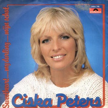 vinyl single 7 inch - Ciska Peters - Sweetheart-MyDarling..., Verzenden, Zo goed als nieuw, 7 inch, Pop