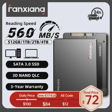 Fanxiang S101Q 2.5" SATA III SSD - Snelle Interne Solid Stat, Verzenden, Nieuw