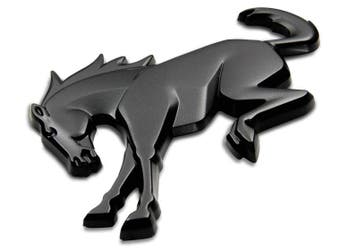 Ford Racing Bronco Rear Emblem - Matte Black, Ophalen of Verzenden