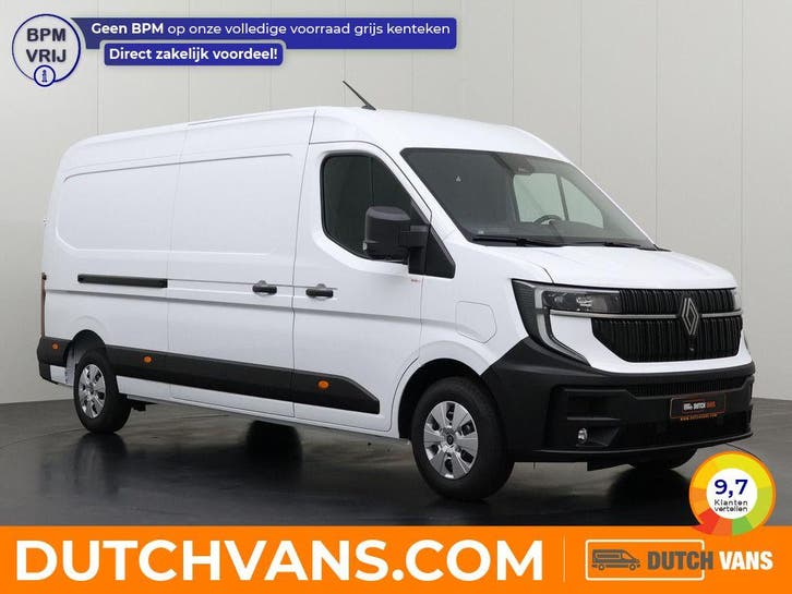 Renault Master E-tech Bestelbus 2026 L3 H2 Elektrisch, Auto's, Bestelauto's, Te koop, Automaat, BTW verrekenbaar, Elektrisch, Wit