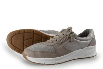 Fey Sneakers in maat 42½ Beige, Verzenden, Beige, Fey, Sneakers of Gympen