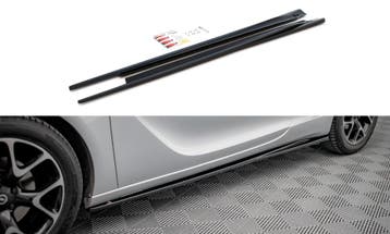 Zijskirts Opel Astra J GTC OPC-Line Maxton Glans Zwart, Ophalen of Verzenden, Nieuw