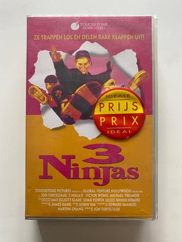 3 NINJAS (IN SEAL) (VHS), Verzenden, Gebruikt