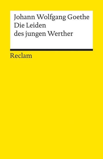 Die Leiden Des Jungen Werther - Johann Wolfgang von Goethe, Verzenden, Gelezen, Johann Wolfgang von Goethe