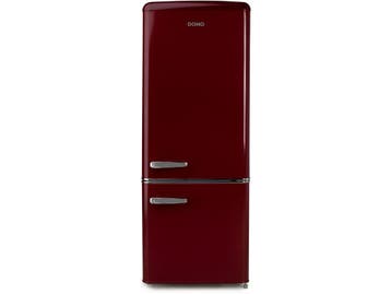 Domo DO91707R - Retro Koelkast - 191L inhoud - Energieklasse, Verzenden, Zo goed als nieuw