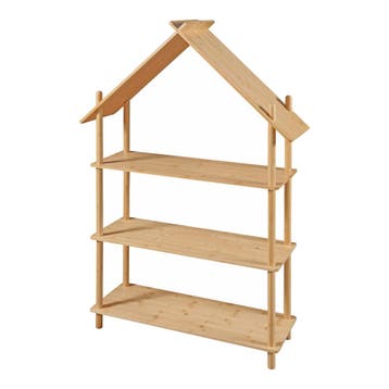 [en.casa] Staand rek Hamarøy voor kinderen 137x90x30 cm bamb, Verzenden, Nieuw