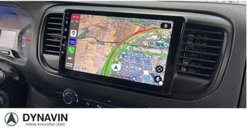 autoradio Peugeot expert 2016-2021 navigatie android carplay, Ophalen of Verzenden, Nieuw