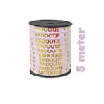 5m Sierlint Lila KADOOTJE  - goudfolie, Ophalen of Verzenden, Nieuw