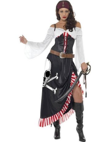 Zwoele piratenkostuum dame, Kleding | Dames, Ophalen of Verzenden, Nieuw