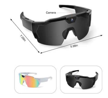 HD Camera Bril Sport Zonnebril met Video Recorder, Verzenden, Nieuw