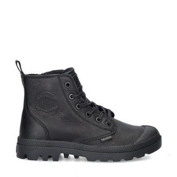 Palladium Pampa Hi Zip LTH ESS veterboots in het Zwart, Verzenden, Zwart, Lage of Enkellaarzen, Palladium