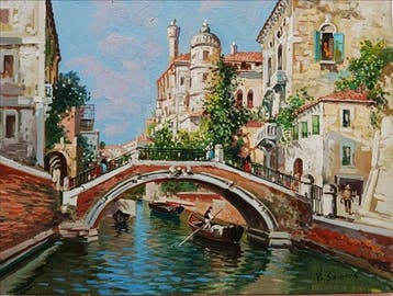 Vincenzo Somma (1955) - Ponte a Venezia