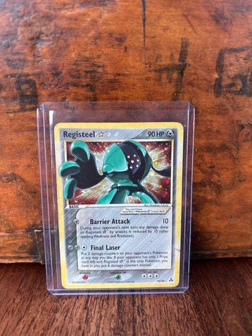 Pokémon - 1 Card - Registeel 92 Foil - EX - EX Legend Maker, Nieuw