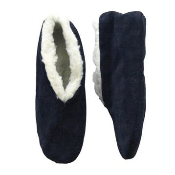 Spaanse sloffen bernardino donkerblauw, Nieuw