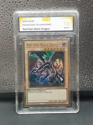 Konami - 1 Card - Yu-Gi-Oh! - Red-Eyes Black Dragon (Yugioh), Nieuw