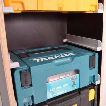 Rail geschikt voor Festool, Makita, Hikoki, Mirka systainers, Verzenden, Nieuw