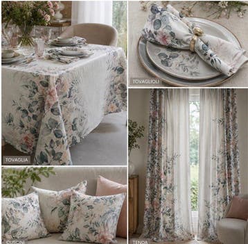 !!NIEUW!! Meubelstof met een romantische en delicate