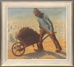 Cornelis A. van Assendelft (1870 - 1945), Boer met kruiwagen