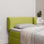 vidaXL Hoofdbord oor Groen 40 x 23 x 6 cm Stof, Verzenden, Nieuw, Groen, Stof