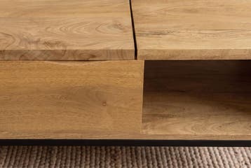 Salontafel MAKASSAR FUNCTION 110cm hoogte verstelbaar, Ophalen of Verzenden, Nieuw
