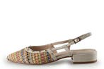 Gioia Wopke Slingbacks in maat 38 Beige, Kleding | Dames, Schoenen, Beige, Zo goed als nieuw, Verzenden, Gioia Wopke