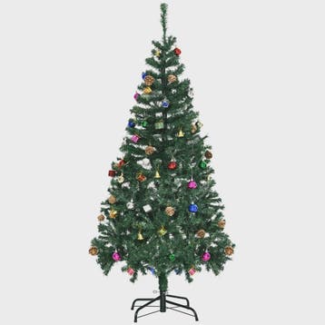 Homcom Artificial Christmas Tree 150 cm with 420 Branches Pi, Diversen, Kerst, Verzenden, Nieuw