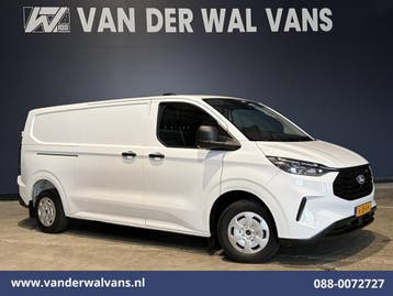 Ford Transit Custom | 2.0 TDCI 111pk L2H1 Euro6 Airco |, Gebruikt, Euro 6, Wit, Dealer onderhouden