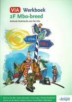 9789490998875 VIA 2F Mbo-breed Werkboek | Tweedehands, Verzenden, Zo goed als nieuw, Ruud van den Belt