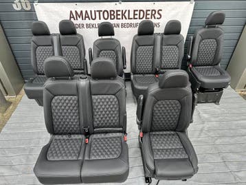 Stoel en bank voor VW Crafter MAN met zwart leder vanaf 2018, Auto-onderdelen, Ophalen, Nieuw, Volkswagen