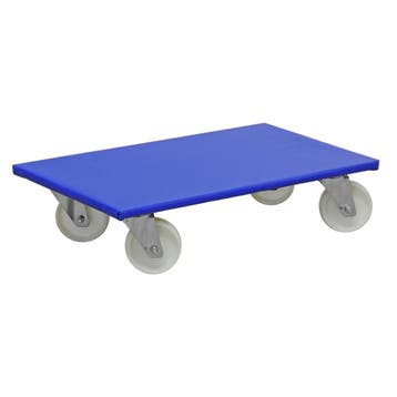 Meubelhondje 4 zwenkwielen polyamide 100 mm, Ophalen of Verzenden, Nieuw