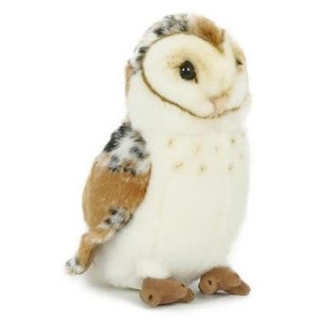 Kerkuil knuffel - pluche - 20 cm - vogel knuffel, Verzenden, Nieuw