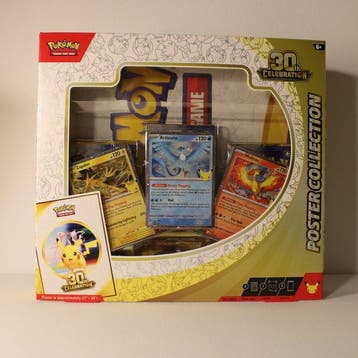 Pokémon - 1 Box - Pokémon 30th Celebration Poster Collection, Nieuw