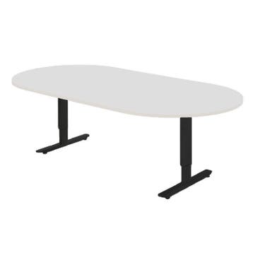 Witte vergadertafel, Huis en Inrichting, Verzenden, In hoogte verstelbaar, Nieuw
