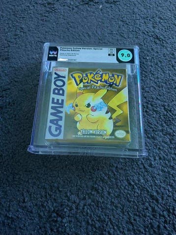 Nintendo - Gameboy Classic - Wata graded 9.0 Pokémon Yellow, Spelcomputers en Games, Nieuw