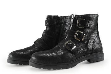 Muyters Biker boots in maat 38 Zwart, Verzenden, Zwart, Overige typen, Zo goed als nieuw
