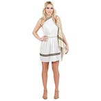 Romeinse dames verkleedkleding kostuum jurk wit - Romeinse.., Ophalen of Verzenden, Nieuw