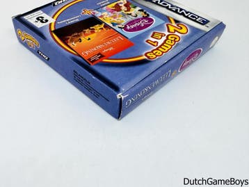Gameboy Advance / GBA - 2 Games In 1 - Disney Princess / Lee, Verzenden, Gebruikt