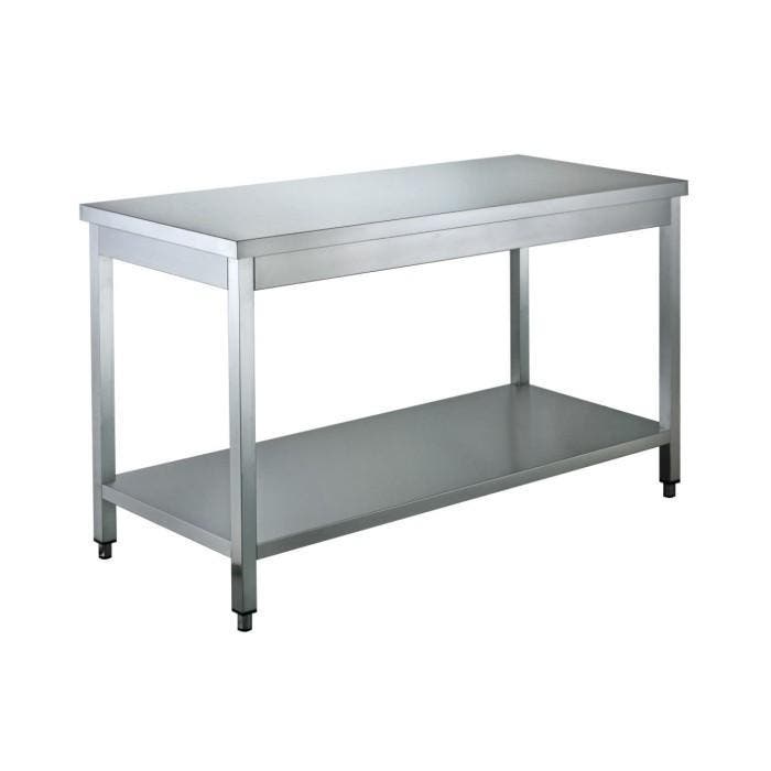 RVS Werktafel 2000mm breed - 700mm diep, Zakelijke goederen, Horeca | Meubilair en Inrichting, Meubilair, Nieuw in verpakking