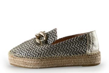 Fred de La Bretoniere Espadrilles in maat 40 Goud, Overige kleuren, Verzenden, Fred de La Bretoniere, Zo goed als nieuw