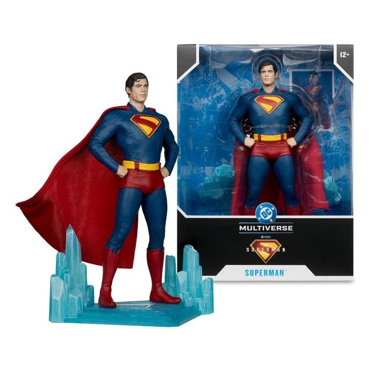 Superman (2025) DC Multiverse Mega Action Figure Superman..., Verzamelen, Film en Tv, Nieuw, Ophalen of Verzenden
