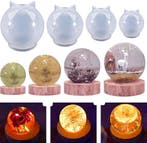 Siliconenmal bol rond epoxy resin zeep kaarsen 50 mm per, Ophalen of Verzenden, Nieuw